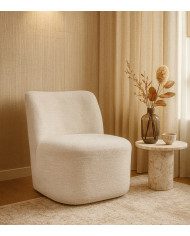 Butaca Gian giratoria – Tapizada, versátil y con giro 360º Butaca Gian giratoria – Tapizada, versátil y con giro 360º