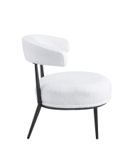 Butaca Asis – Tapizado Teddy y patas metálicas, ideal para cualquier espacio Butaca Asis – Tapizado Teddy y patas metálicas, ideal para cualquier espacio