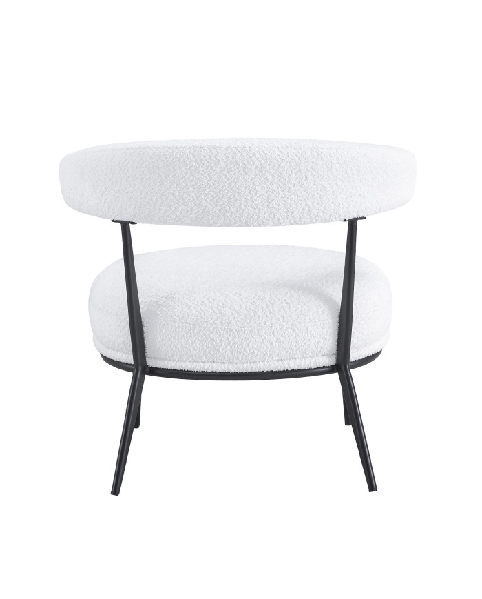 Butaca Asis – Tapizado Teddy y patas metálicas, ideal para cualquier espacio Butaca Asis – Tapizado Teddy y patas metálicas, ideal para cualquier espacio