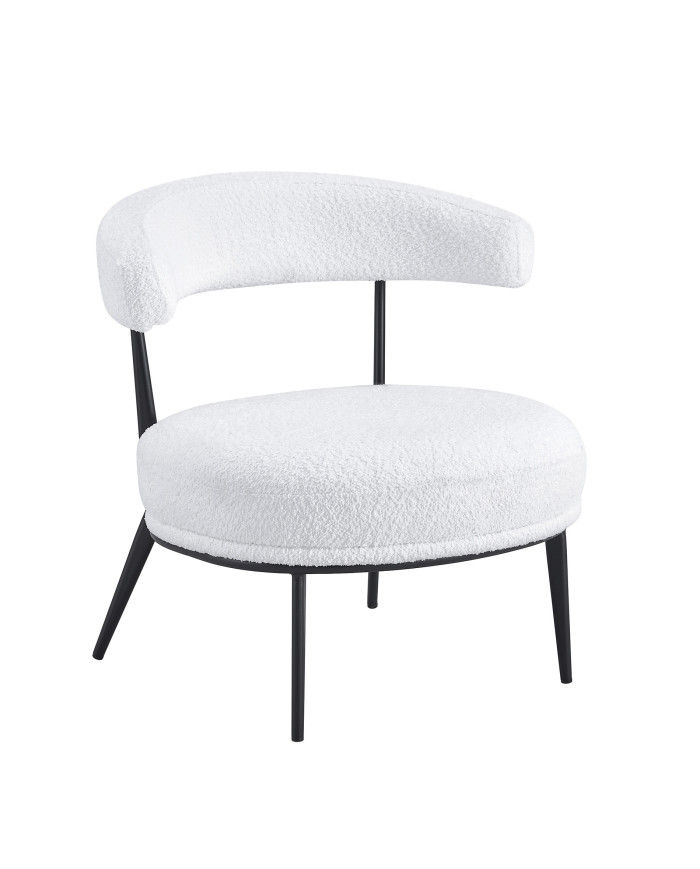 Butaca Asis – Tapizado Teddy y patas metálicas, ideal para cualquier espacio Butaca Asis – Tapizado Teddy y patas metálicas, ideal para cualquier espacio