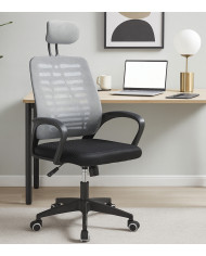Silla de escritorio Ken – Giratoria, regulable y ergonómica