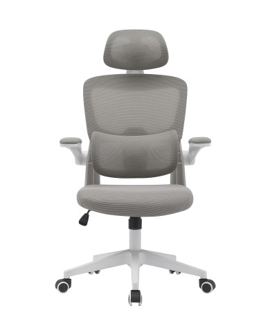 Silla de escritorio Aron ergonómica con refuerzo lumbar y reposacabezas regulable Silla de escritorio Aron ergonómica con refuerzo lumbar y reposacabezas regulable