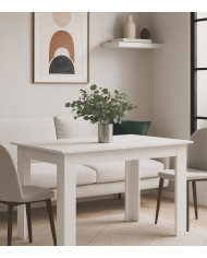 Mesa de comedor Uki 140x90 cm – Moderna, robusta y funcional