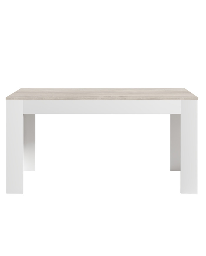 Mesa de comedor Uki 140x90 cm – Moderna, robusta y funcional