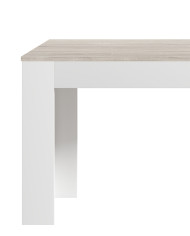 Mesa de comedor Uki 140x90 cm – Moderna, robusta y funcional
