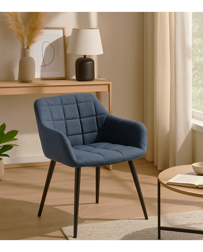 Pack 2 sillas comedor con reposabrazos FREYA