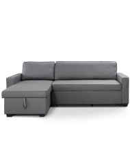 Sofá cama Maxi – Chaise longue reversible y extensible con arcón