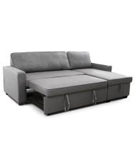 Sofá cama Maxi – Chaise longue reversible y extensible con arcón