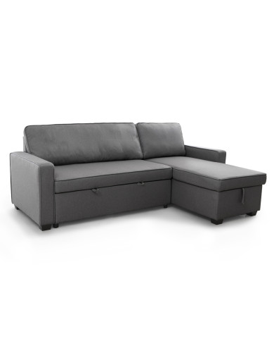 Sofá cama Maxi – Chaise longue reversible y extensible con arcón