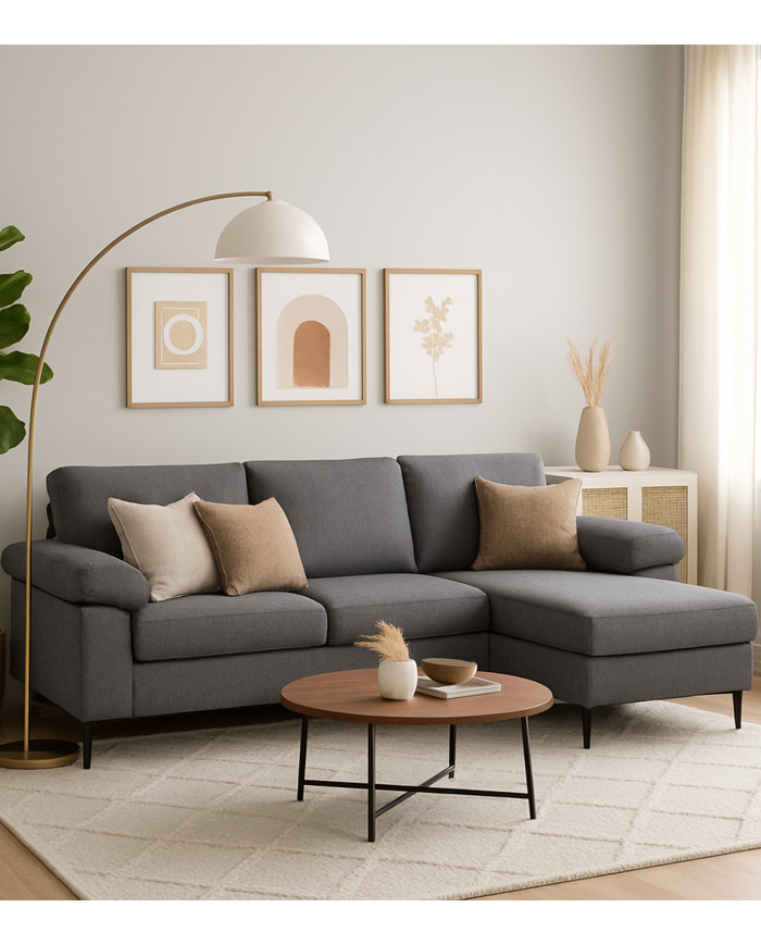 Sofá Chaise Longue Jorge – Comodidad y diseño moderno