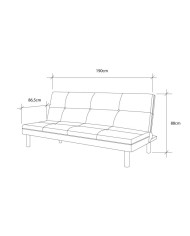 Sofa cama clic clac al mejor precio - Don Tresillo