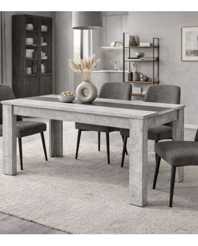 Mesa de comedor fija Mirko 140x90 cm – Diseño funcional