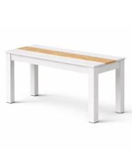 Mesa de comedor fija Mirko 140x90 cm – Diseño funcional