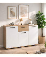 Aparador Bosco con 3 puertas y 1 cajón – Diseño moderno