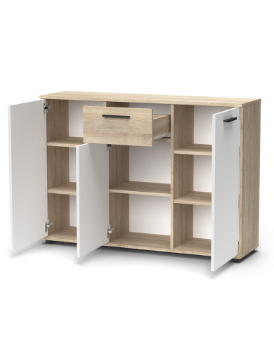 Aparador Bosco con 3 puertas y 1 cajón – Diseño moderno