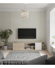 Mueble de TV Match 180 cm – Estilo escandinavo y funcional