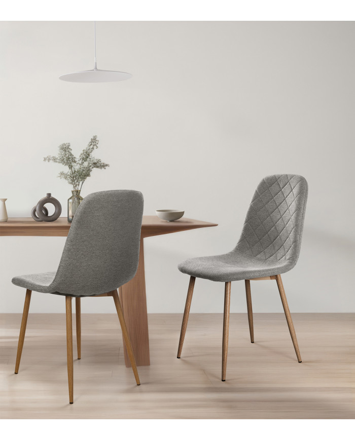 Pack de 4 Sillas de Comedor Suiz - Diseño Moderno y Elegante