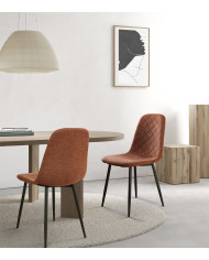 Pack de 4 Sillas de Comedor Suiz - Diseño Moderno y Elegante