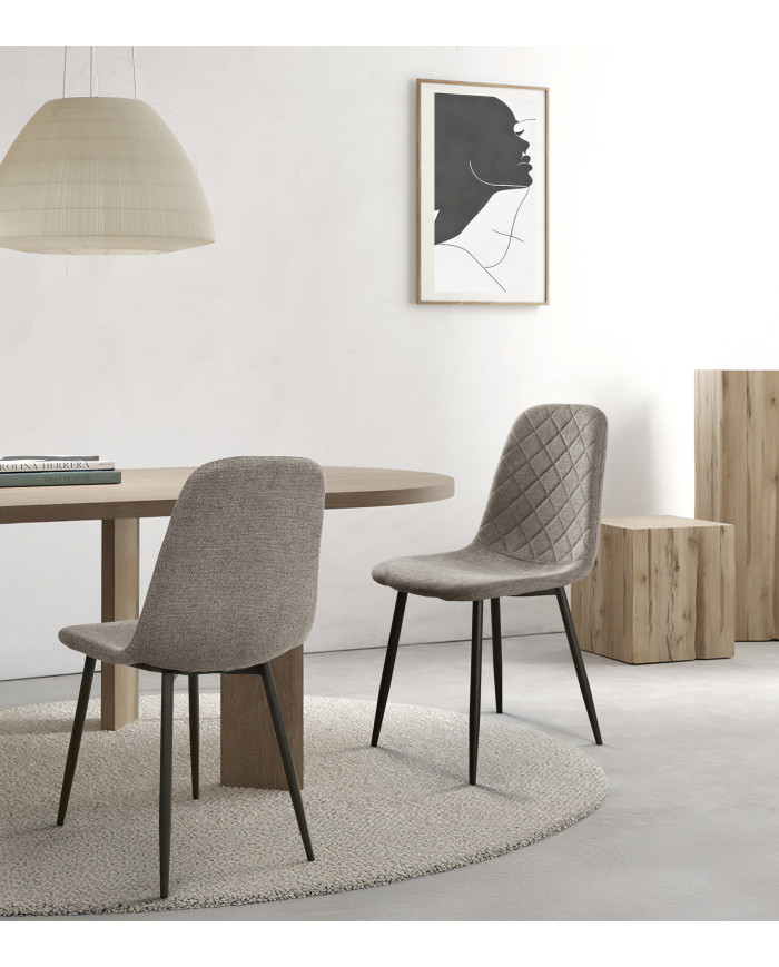 Pack de 4 Sillas de Comedor Suiz - Diseño Moderno y Elegante