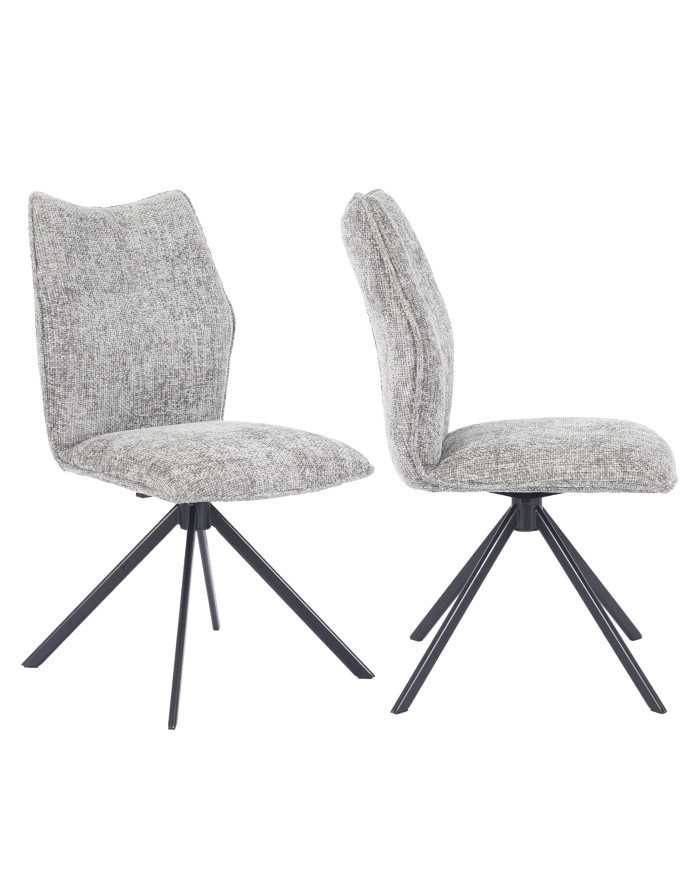 Silla Nena giratoria 180º – Tapizada en tela