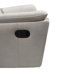 Sillón reclinable Nievis – Sillón relax con palanca