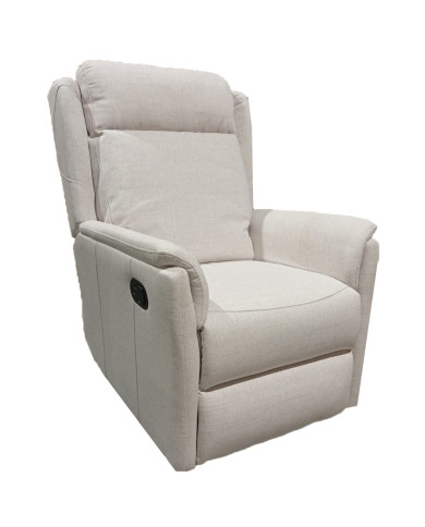 Sillón reclinable Nievis – Sillón relax con palanca