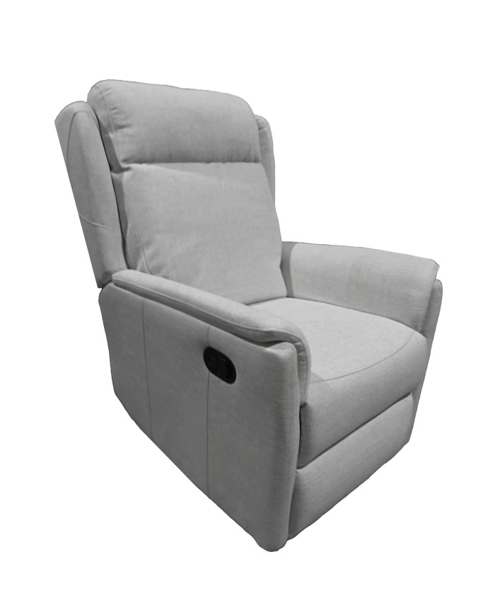 Sillón reclinable Nievis – Sillón relax con palanca