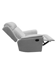 Sillón reclinable Nievis – Sillón relax con palanca