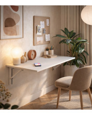 Mesa plegable de pared Plex – Mesa auxiliar compacta