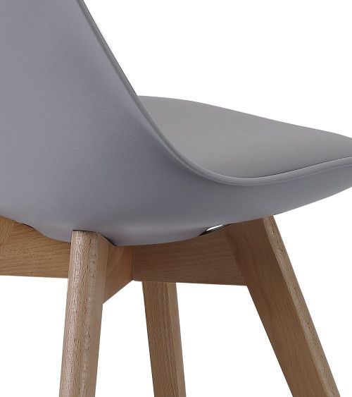 Pack 4 sillas Tulipa – Sillas de comedor estilo nórdico