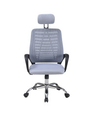 Silla de escritorio Queny ergonómica con reposacabezas