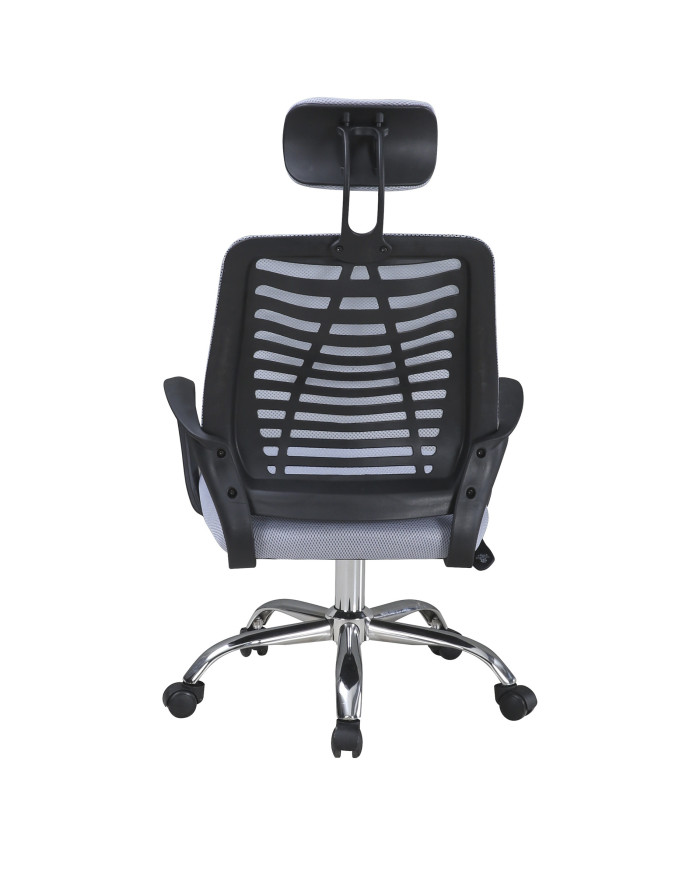 Silla de escritorio Queny ergonómica con reposacabezas