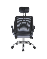 Silla de escritorio Queny ergonómica con reposacabezas