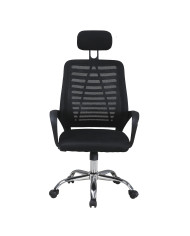 Silla de escritorio Queny ergonómica con reposacabezas