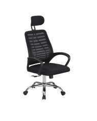 Silla de escritorio Queny ergonómica con reposacabezas