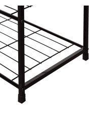 Estantería Kraft estilo industrial con 4 estantes