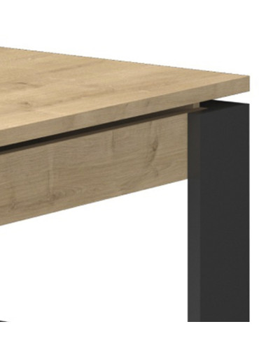 Mesa de centro elevable Rubi con almacenaje