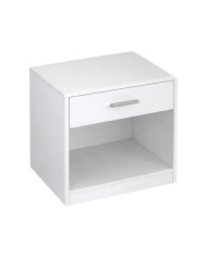 Mesita de noche Silva compacta con cajón