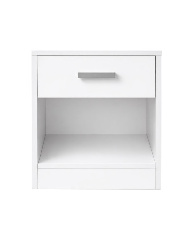 Mesita de noche Silva compacta con cajón