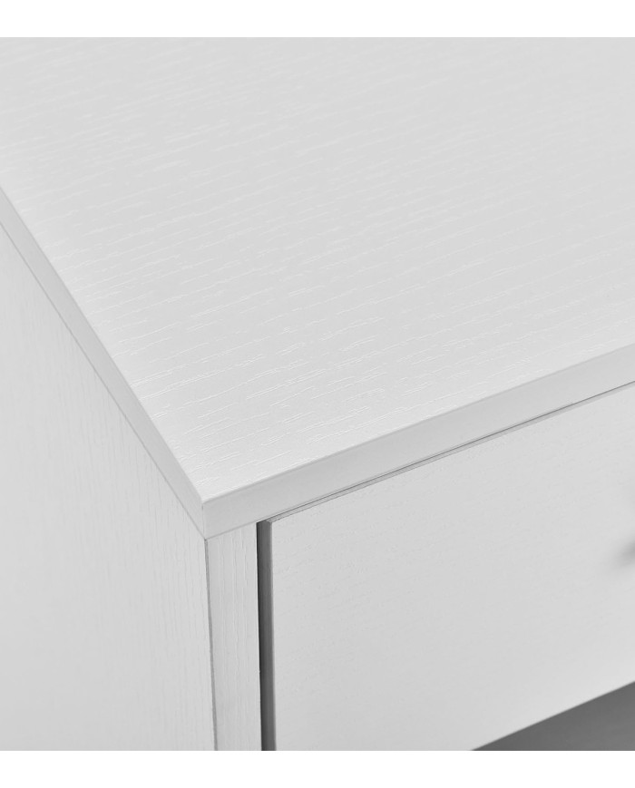 Mesita de noche Silva compacta con cajón