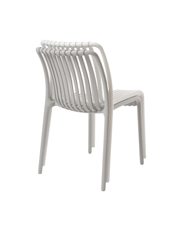 Sillas Solenia pack 4 apilables interior exterior