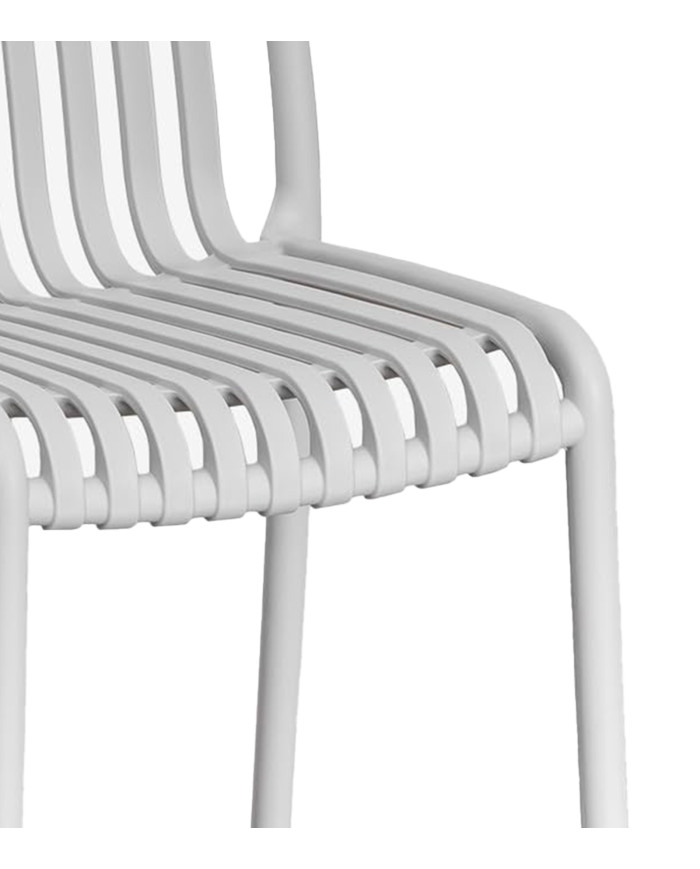 Sillas Solenia pack 4 apilables interior exterior