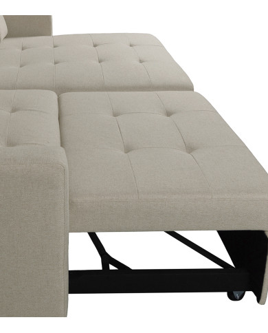 Sofá Sahara Chaise Longue con cama y arcón