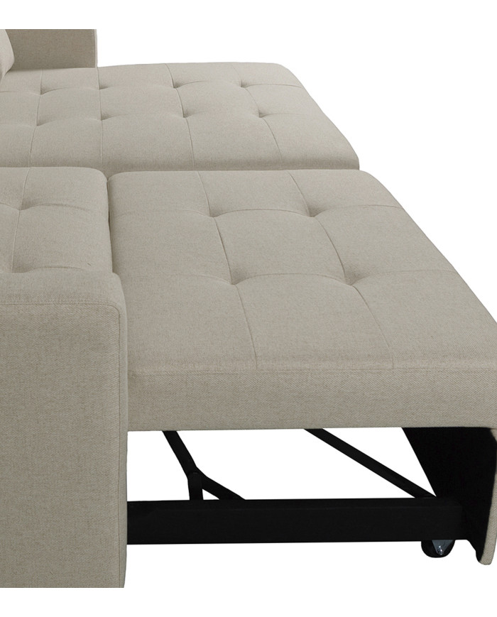 Sofá Sahara Chaise Longue con cama y arcón