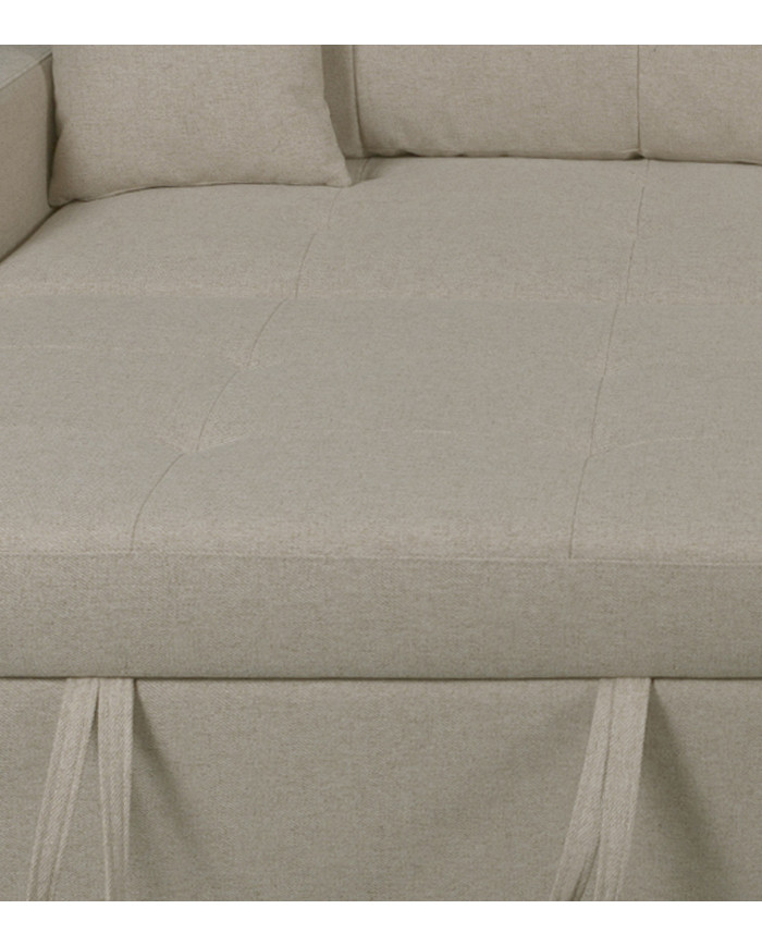 Sofá Sahara Chaise Longue con cama y arcón