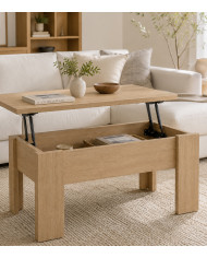 Mesa de centro elevable Premier 4 con almacenaje
