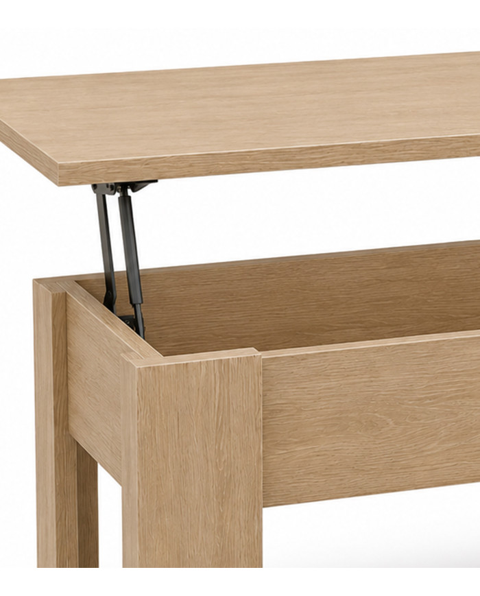 Mesa de centro elevable Premier 4 con almacenaje
