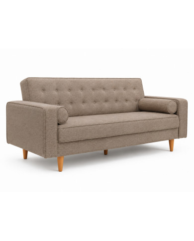 Sofá cama Pynkie convertible en cama de matrimonio