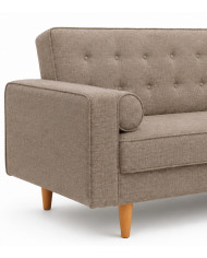 Sofá cama Pynkie convertible en cama de matrimonio