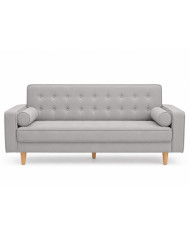 Sofá cama Pynkie convertible en cama de matrimonio